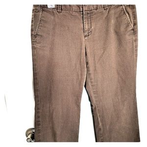 Ankle length brown pants GAP